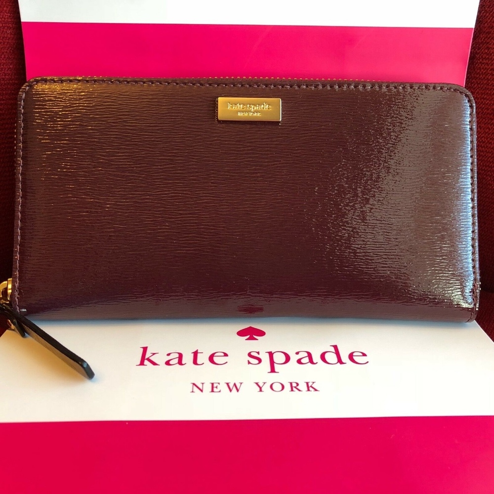 KATE SPADE BIXBY PLACE NEDA ZIP AROUND WALLET